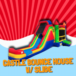 Castle Bounce House W/Slide