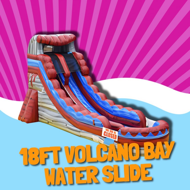 18ft Volcano Bay Water Slide 