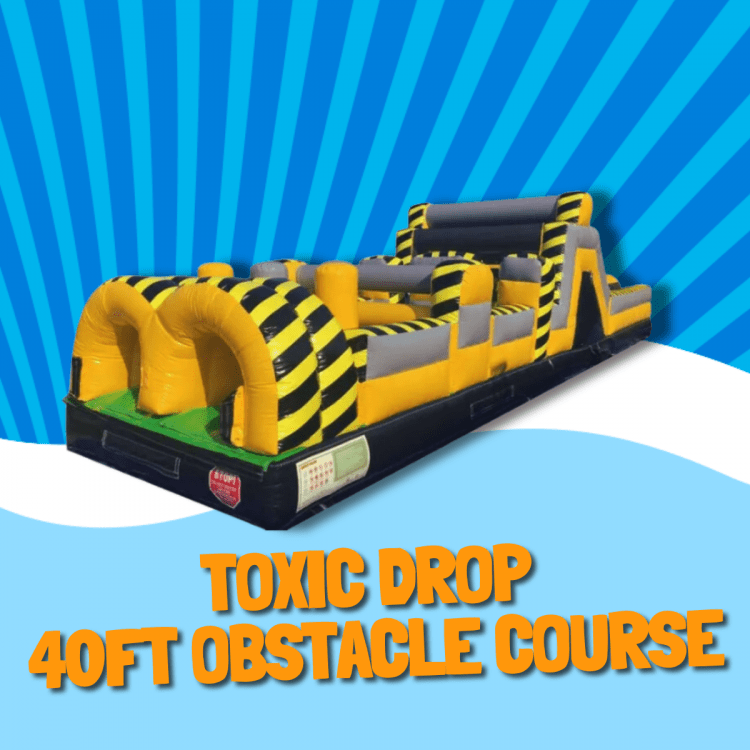 Toxic Drop 40ft Obstacle Course 